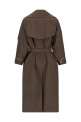 'MtcUtrench' trench coat Brown