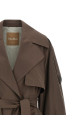 'MtcUtrench' trench coat Brown