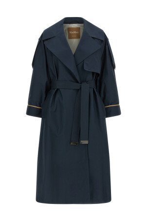 'MtcUtrench' trench coat Blue