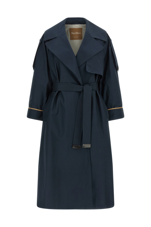 'MtcUtrench' trench coat Blue