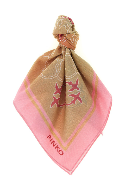 'Valzer' scarf Pink