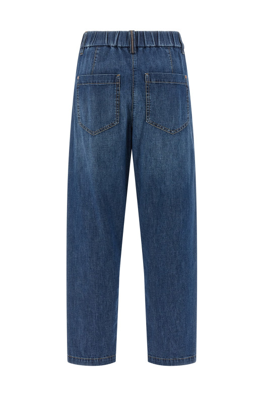 Pull-up jeans Blue