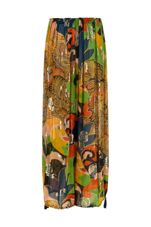 Silk pants Multicolor