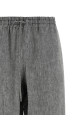 Linen trousers Gray