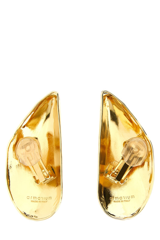 'Mussel Shell' earrings Gold