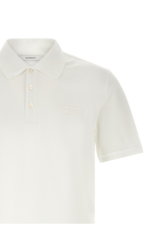 'GIVENCHY Paris' polo shirt White