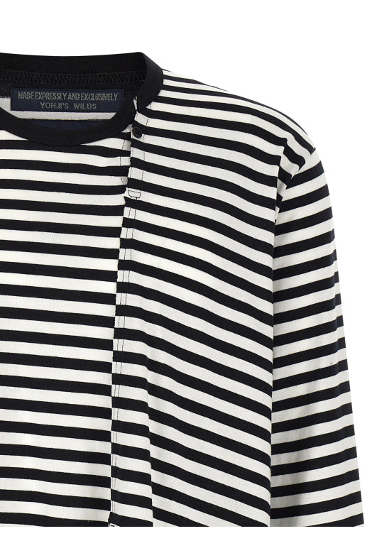 'Paneled' sweater Black-grey