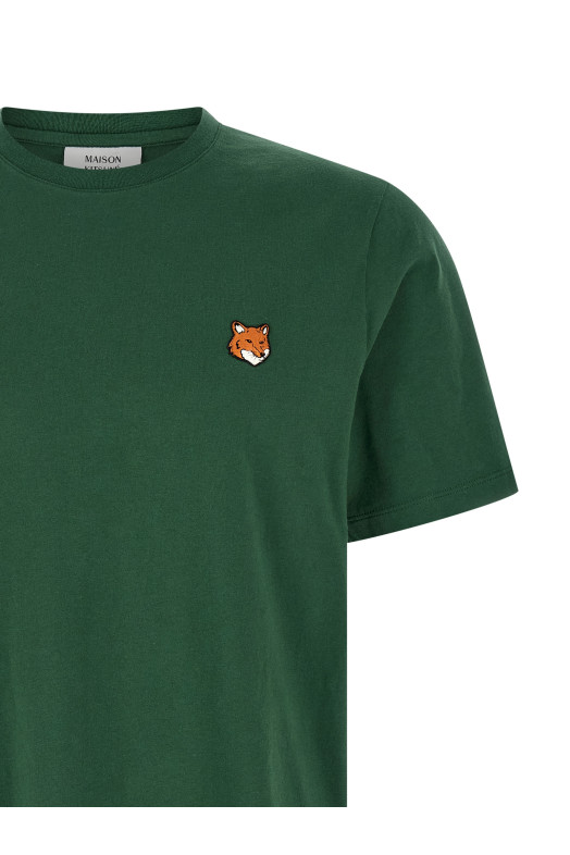 'Fox Head' T-shirt Green