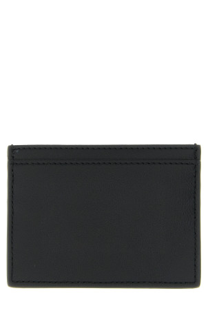 'Orb Bas Relief' card holder Black