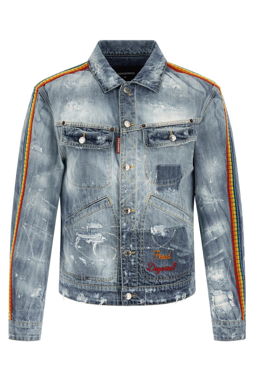 'La Jean' denim jacket Blue