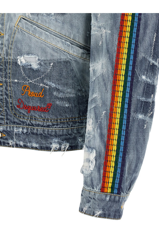 'La Jean' denim jacket Blue