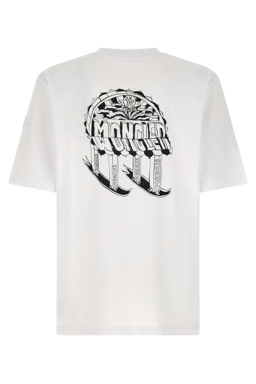 Embroidery t-shirt White