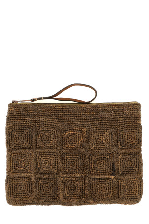 'Tanala' clutch Brown