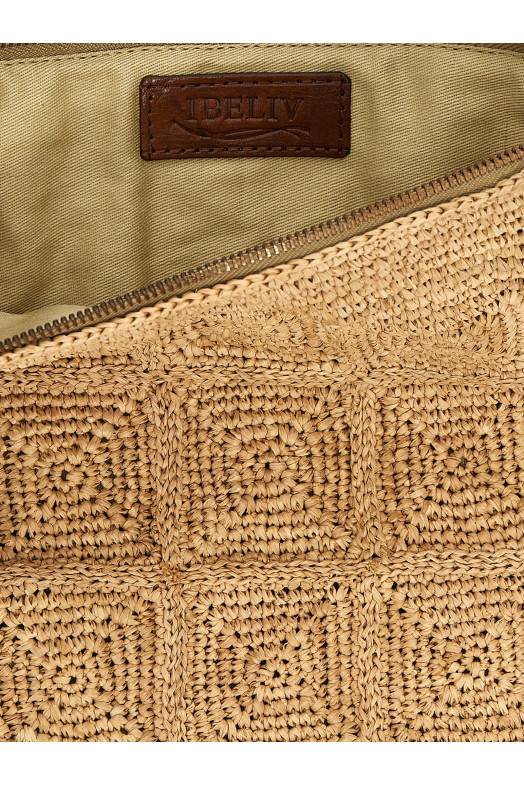 'Tanala' clutch Beige