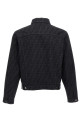 'FF' denim jacket Black
