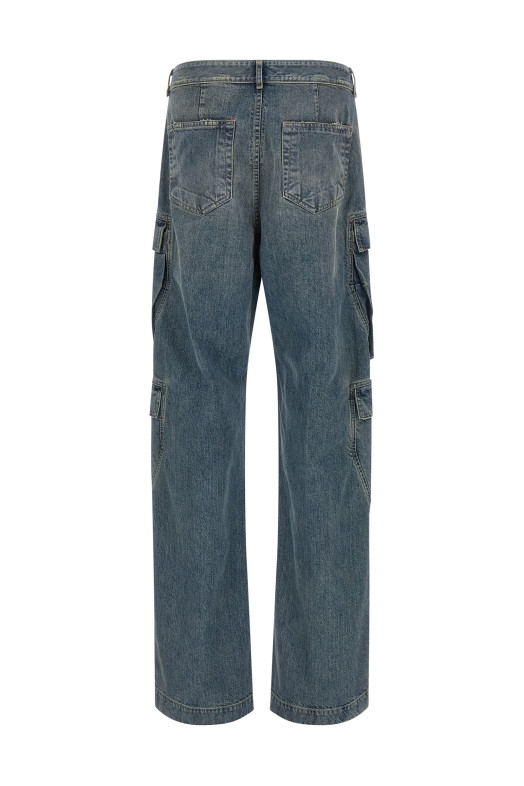 'Double Cargo' jeans Blue