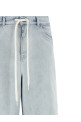 Drawstring jeans BLUE