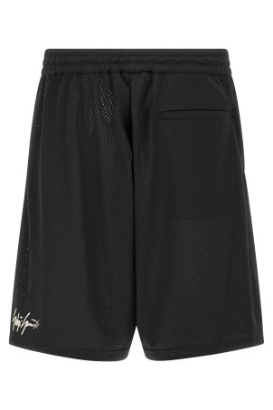 'Y-3 Mesh' bermuda shorts Black