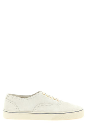 Suede sneakers Beige