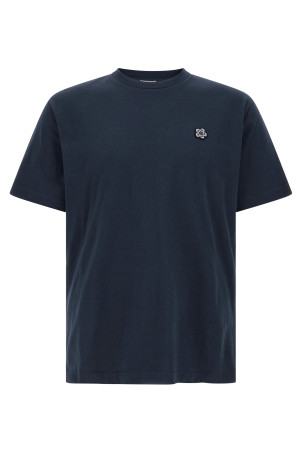 'Boke Flower' T-shirt Blue