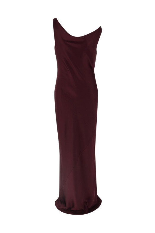 'Maria' dress Bordeaux