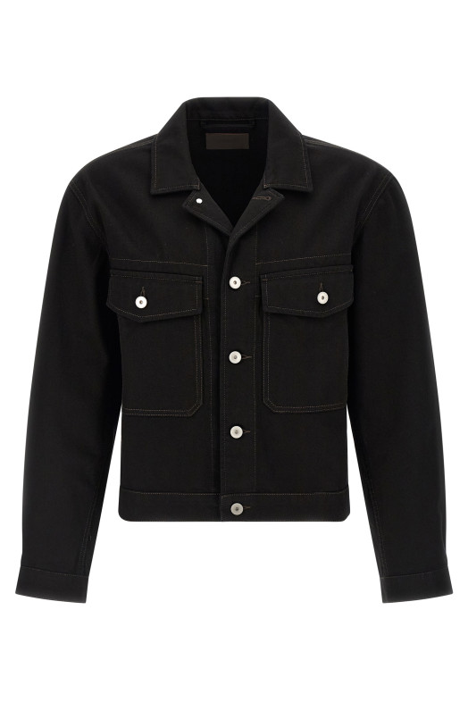 'Trucker' jacket Black