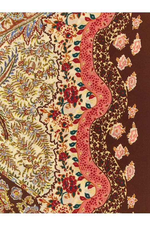 Valentino Garavani 'Shawls' scarf Brown