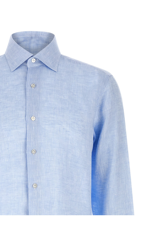 Linen shirt BLUE