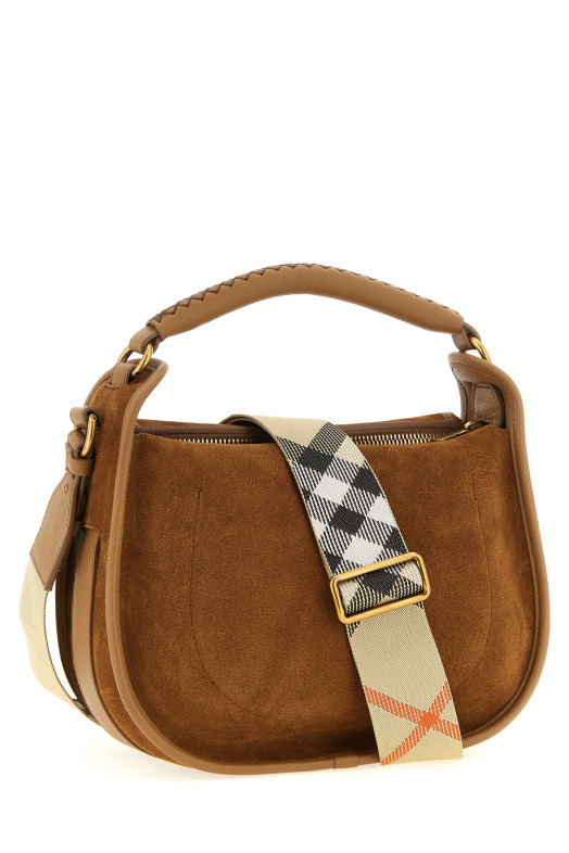 'Messenger B Clip' crossbody bag Beige