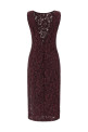 'Drupa' dress Bordeaux