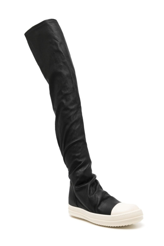 'High Stocking Sneaks' boots Black-grey