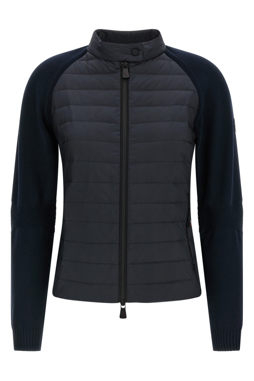 Padded cardigan Blue