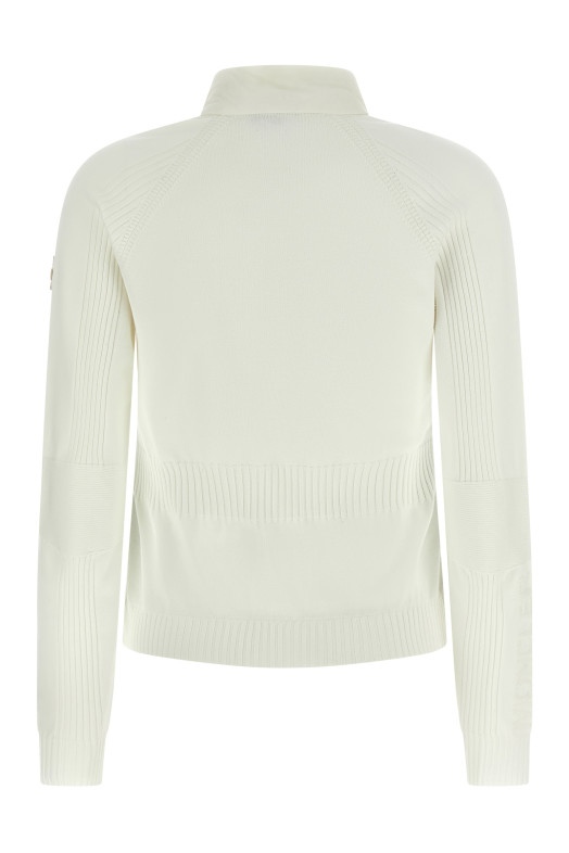 Padded cardigan White