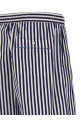 Striped bermuda shorts Blue