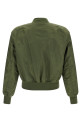 Nylon bomber jacket Green