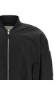 Nylon bomber jacket Black
