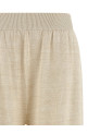 Lamé thread trousers Gold