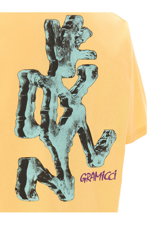 'Ice Sculpture' T-shirt orange