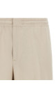 Linen bermuda shorts Beige