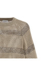 'Dazzling Stripes' sweater Beige