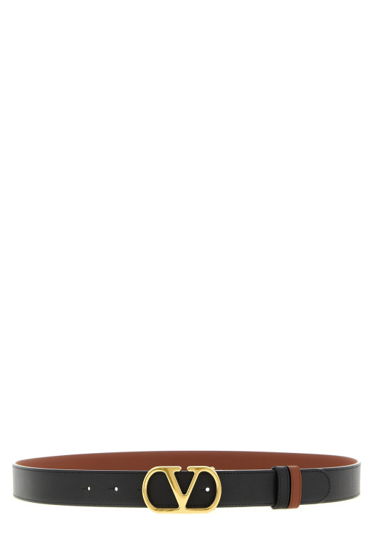 Valentino Garavani reversible VLogo belt Multicolor