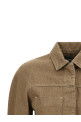 'La veste ovalo cargo' jacket Beige
