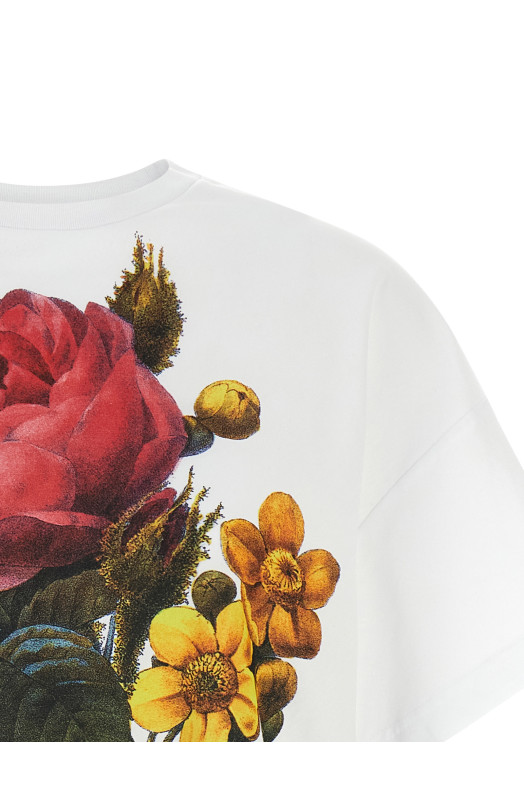 'Flower Box' T-shirt White
