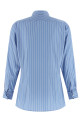 Cotton and silk shirt BLUE