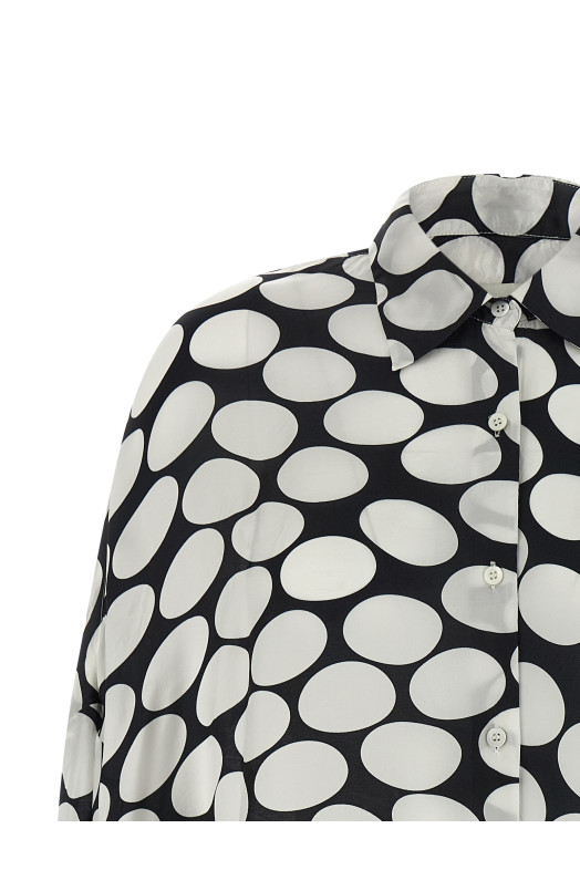 'Casia' shirt Black-grey