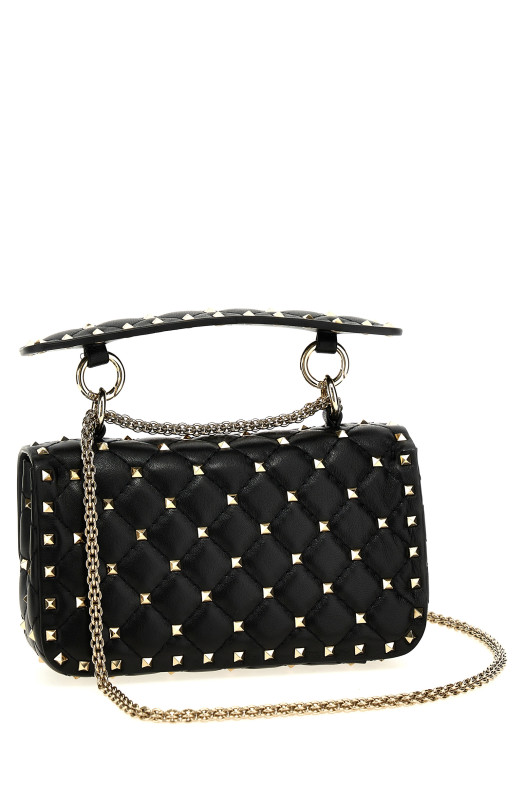 Valentino Garavani 'Rockstud Spike' handbag Black