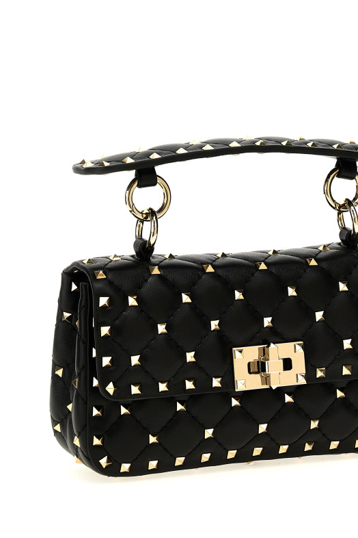 Valentino Garavani 'Rockstud Spike' handbag Black