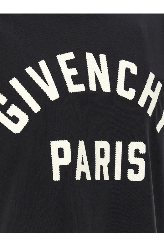 'GIVENCHY Paris' T-shirt Black-grey