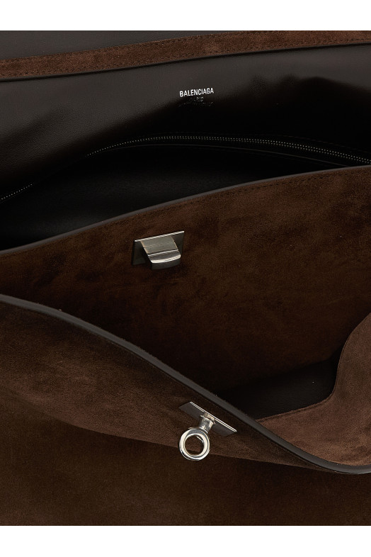 'Rodeo' large shoulder bag Brown