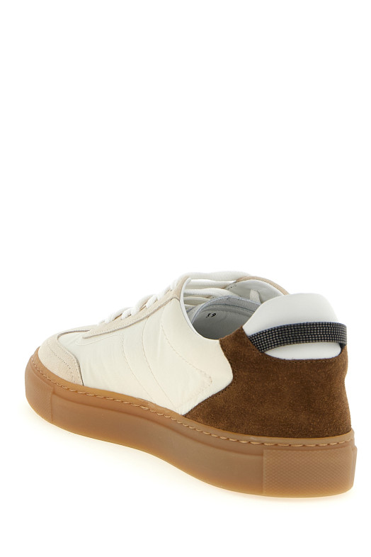 'Precious Loop Detail' sneakers Beige
